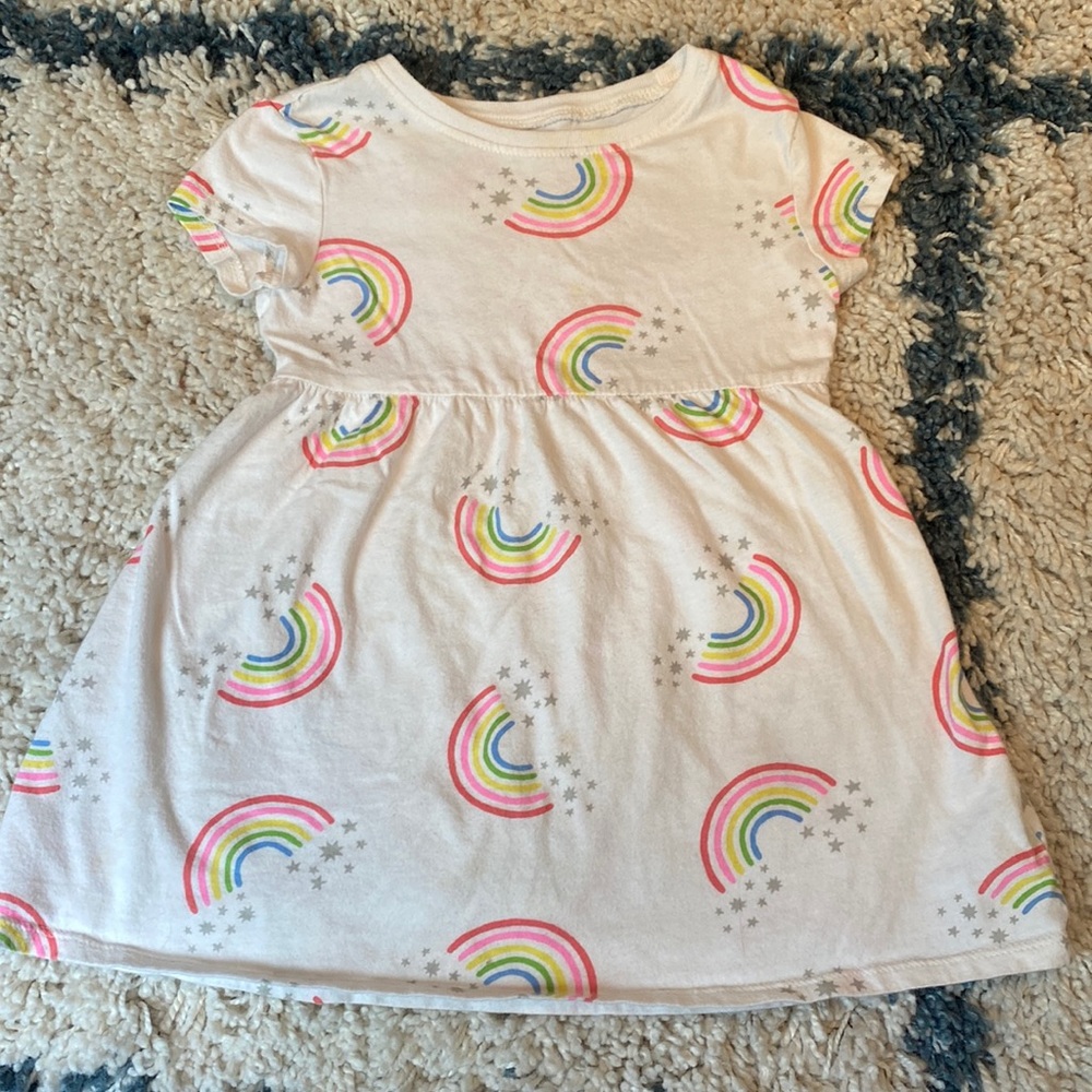 Old Navy | Rainbow Stars Teeshirt Dress